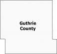 Guthrie County Map Iowa