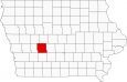 Guthrie County Map Iowa Locator