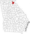 Habersham County Map Georgia Locator