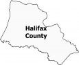 Halifax County Map North Carolina