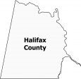 Halifax County Map Virginia