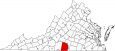 Halifax County Map Virginia Locator