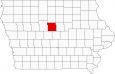 Hamilton County Map Iowa Locator