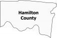 Hamilton County Map Ohio