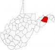 Hampshire County Map West Virginia Locator