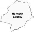Hancock County Map Georgia