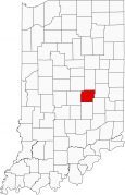Hancock County Map Indiana Locator