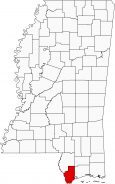 Hancock County Map Mississippi Locator