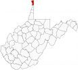 Hancock County Map West Virginia Locator