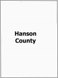 Hanson County Map South Dakota