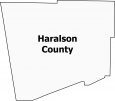 Haralson County Map Georgia