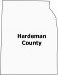 Hardeman County Map Tennessee
