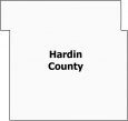 Hardin County Map Iowa