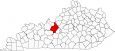 Hardin County Map Kentucky Locator