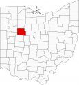 Hardin County Map Ohio Locator