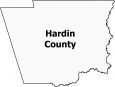 Hardin County Map Texas