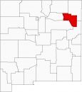 Harding County Map New Mexico Locator