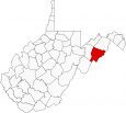 Hardy County Map West Virginia Locator