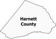 Harnett County Map North Carolina