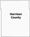 Harrison County Map Missouri