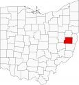 Harrison County Map Ohio Locator