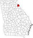 Hart County Map Georgia Locator