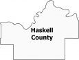 Haskell County Map Oklahoma