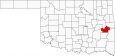 Haskell County Map Oklahoma Locator