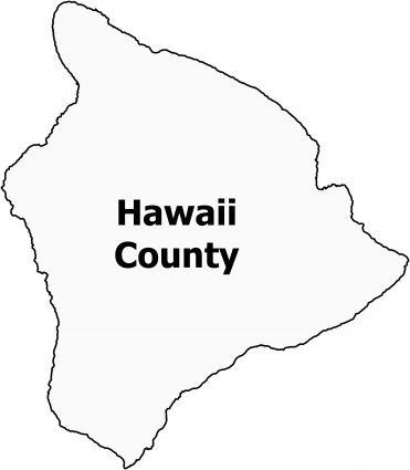 Hawaii County Map - GIS Geography