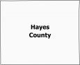 Hayes County Map Nebraska