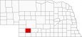 Hayes County Map Nebraska Locator