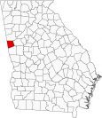 Heard County Map Georgia Locator