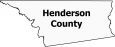 Henderson County Map Texas