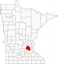 Hennepin County Map Minnesota Locator