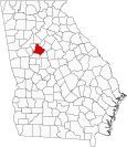Henry County Map Georgia Locator