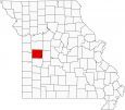 Henry County Map Missouri Locator