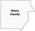 Henry County Map Tennessee
