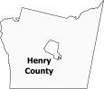 Henry County Map Virginia