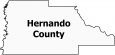 Hernando County Map Florida