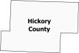 Hickory County Map Missouri
