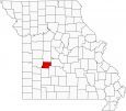 Hickory County Map Missouri Locator