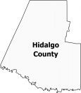 Hidalgo County Map Texas