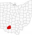 Highland County Map Ohio Locator