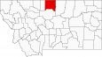 Hill County Map Montana Locator