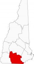 Hillsborough County Map New Hampshire Locator