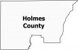 Holmes County Map Florida