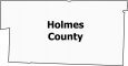 Holmes County Map Ohio