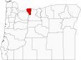 Hood River County Map Oregon Locator