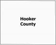 Hooker County Map Nebraska