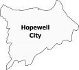 Hopewell City Map Virginia